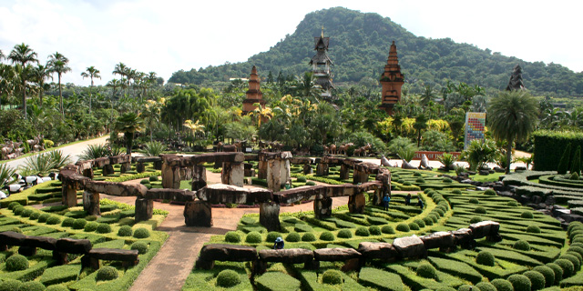 Паттайя. Тропический сад Нонг Нуч (Nong Nooch)
